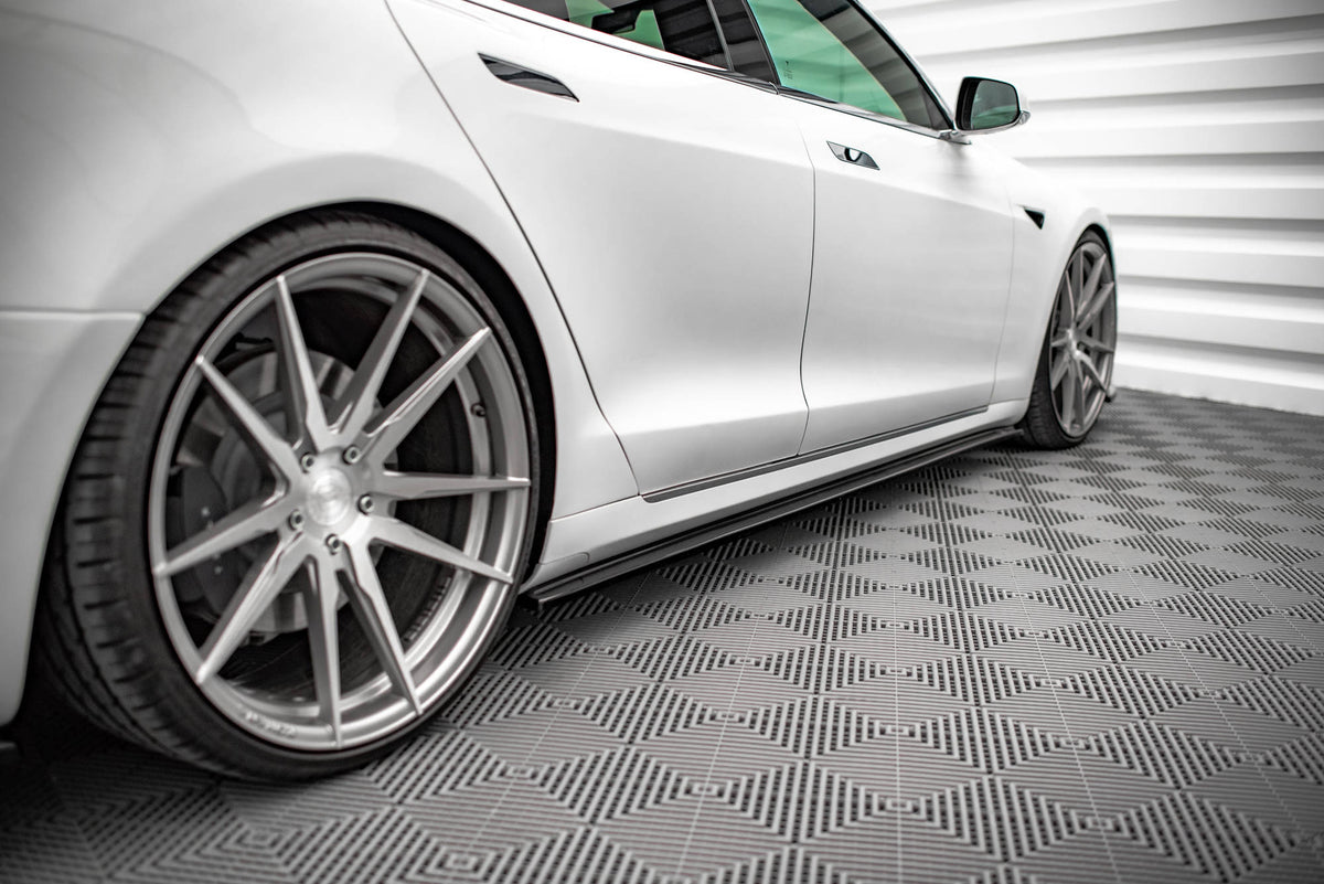 Side Skirts Diffusers suitable for Tesla Model S Facelift
