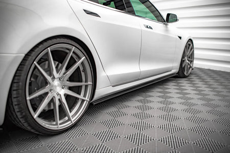 Side Skirts Diffusers suitable for Tesla Model S Facelift