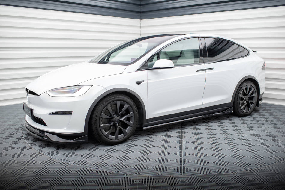 Side Skirts Diffusers suitable for Tesla Model X Mk1 Facelift