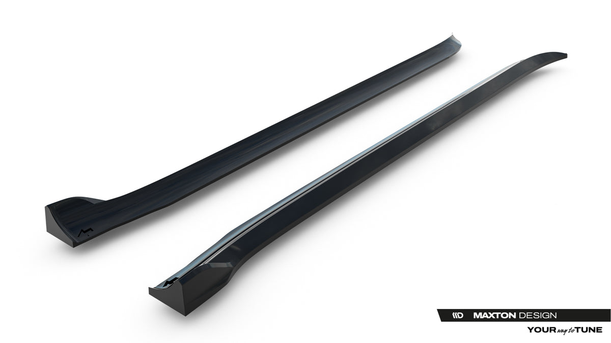 Side Skirts Diffusers suitable for Tesla Model Y Premium Mk1 Facelift