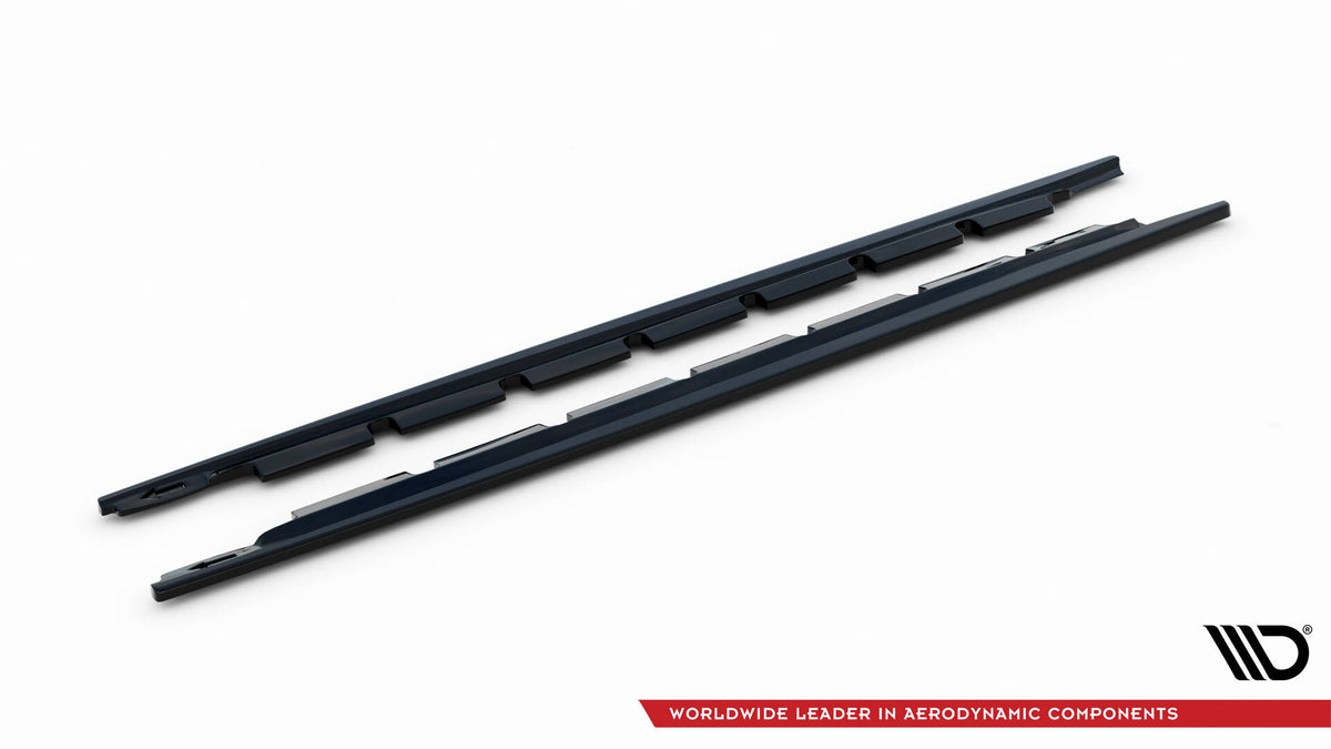 Side Skirts Diffusers suitable for Toyota Yaris Mk3 Facelift