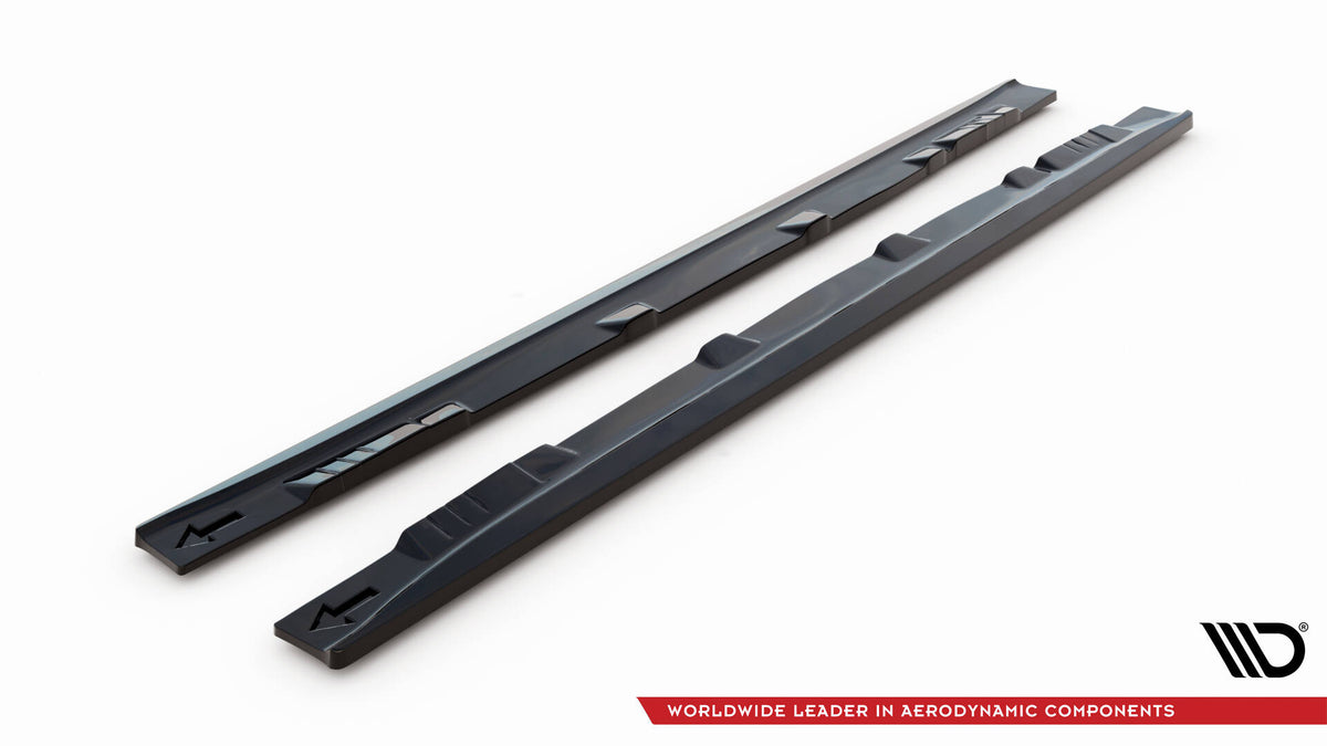 Side Skirts Diffusers suitable for Toyota Yaris T-Sport Mk1 Facelift