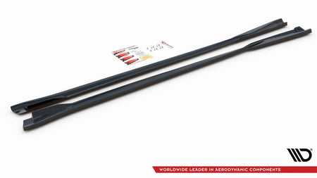 Side Skirts Diffusers suitable for Volkswagen Arteon R/ R-Line Sedan / Shooting Brake Mk1 Facelift