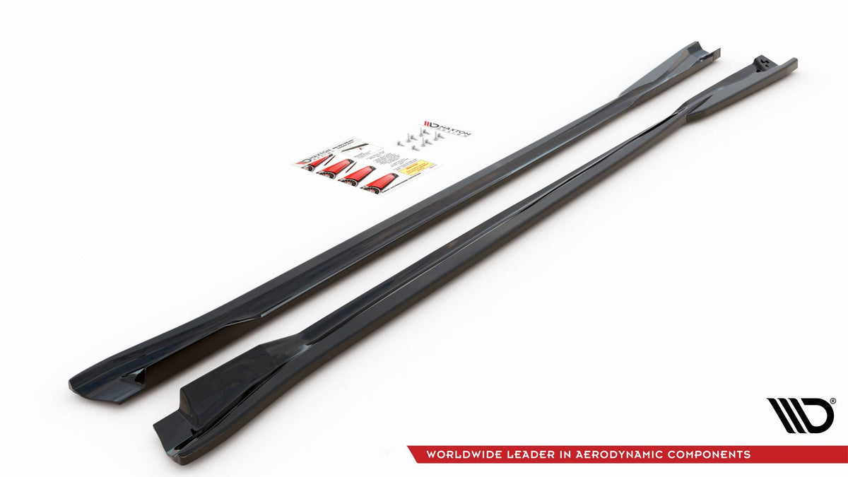 Side Skirts Diffusers suitable for Volkswagen Arteon R/ R-Line Sedan / Shooting Brake Mk1 Facelift