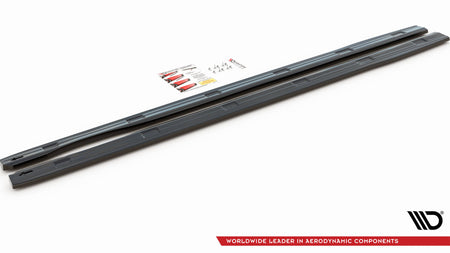 Side Skirts Diffusers suitable for Volkswagen Caddy Long Mk3 Facelift