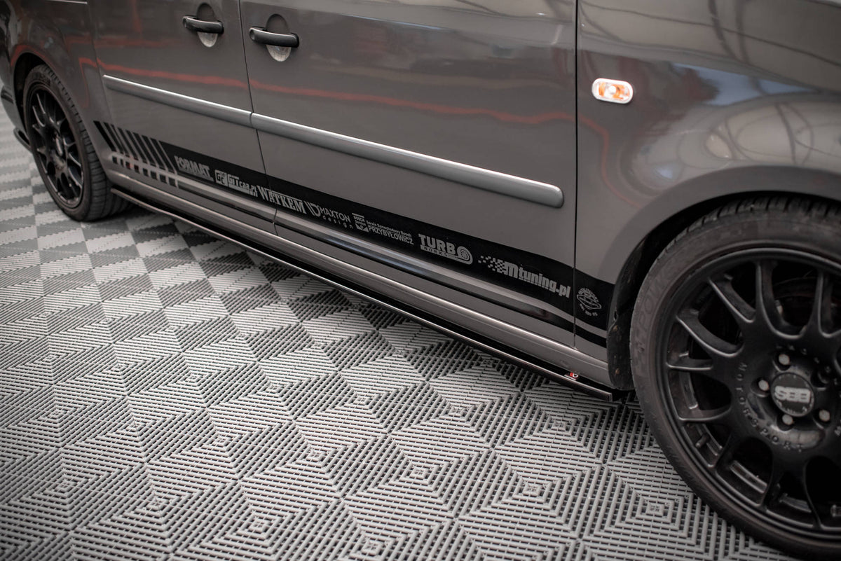 Side Skirts Diffusers suitable for Volkswagen Caddy Long Mk3 Facelift