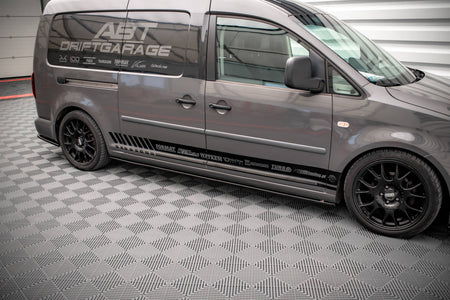 Side Skirts Diffusers suitable for Volkswagen Caddy Long Mk3 Facelift