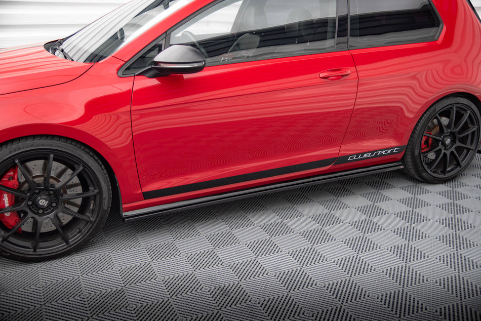 Side Skirts Diffusers suitable for Volkswagen Golf GTI Clubsport Mk7