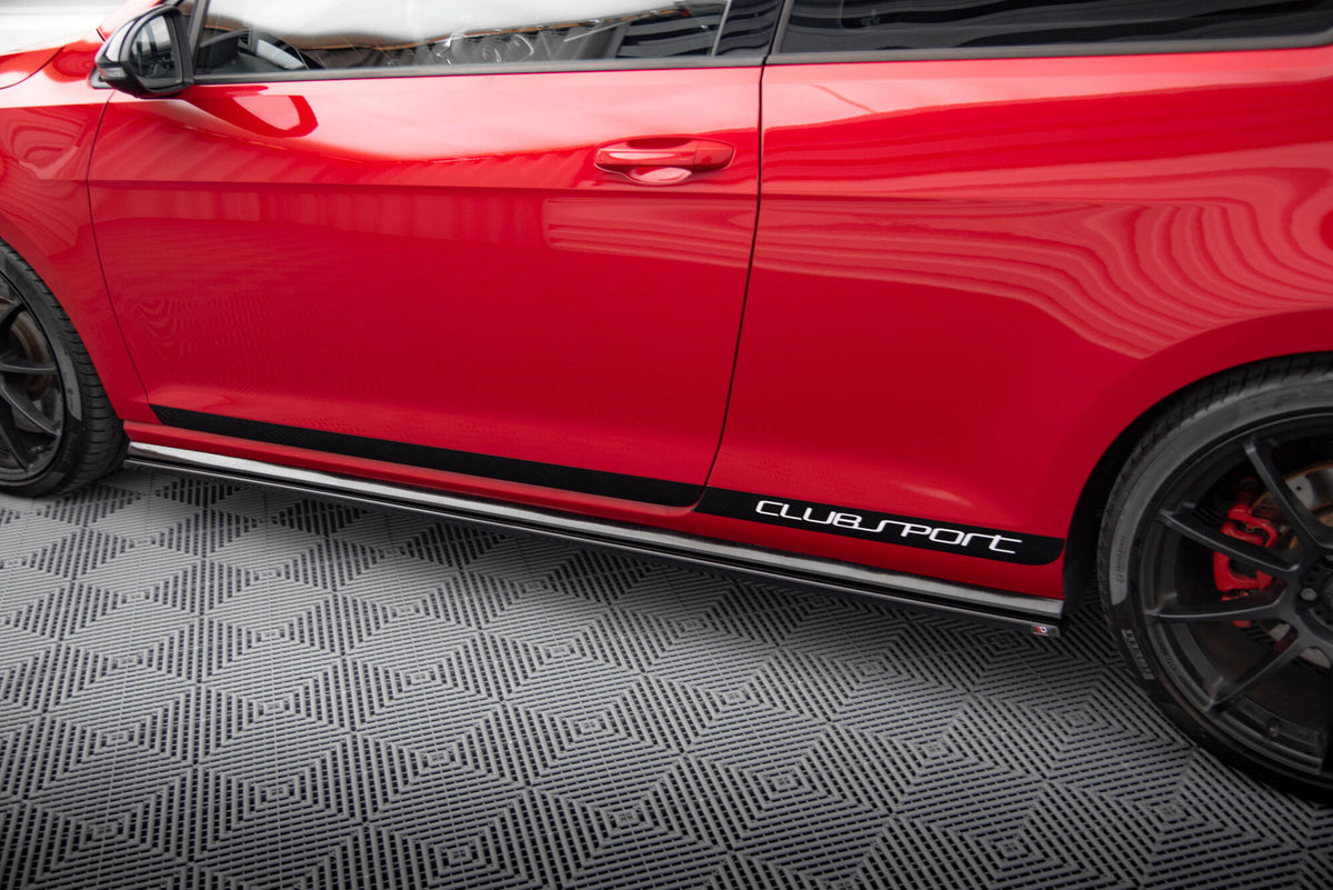 Side Skirts Diffusers suitable for Volkswagen Golf GTI Clubsport Mk7