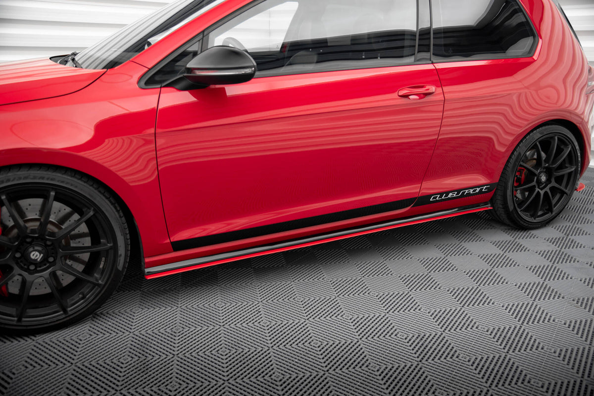 Side Skirts Diffusers suitable for Volkswagen Golf GTI Clubsport Mk7