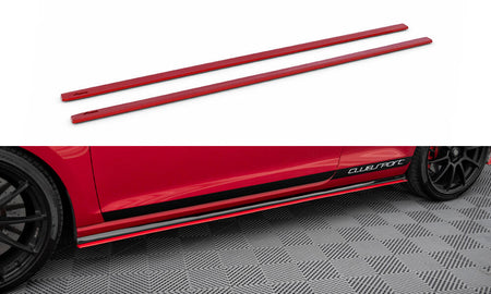Side Skirts Diffusers suitable for Volkswagen Golf GTI Clubsport Mk7