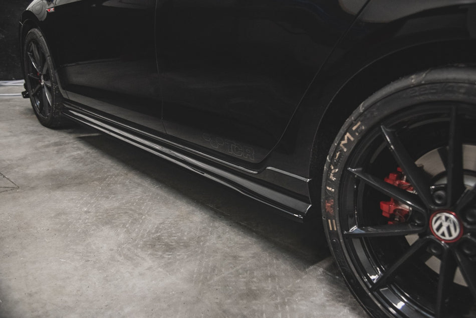 Side Skirts Diffusers suitable for Volkswagen Golf GTI TCR  Mk7