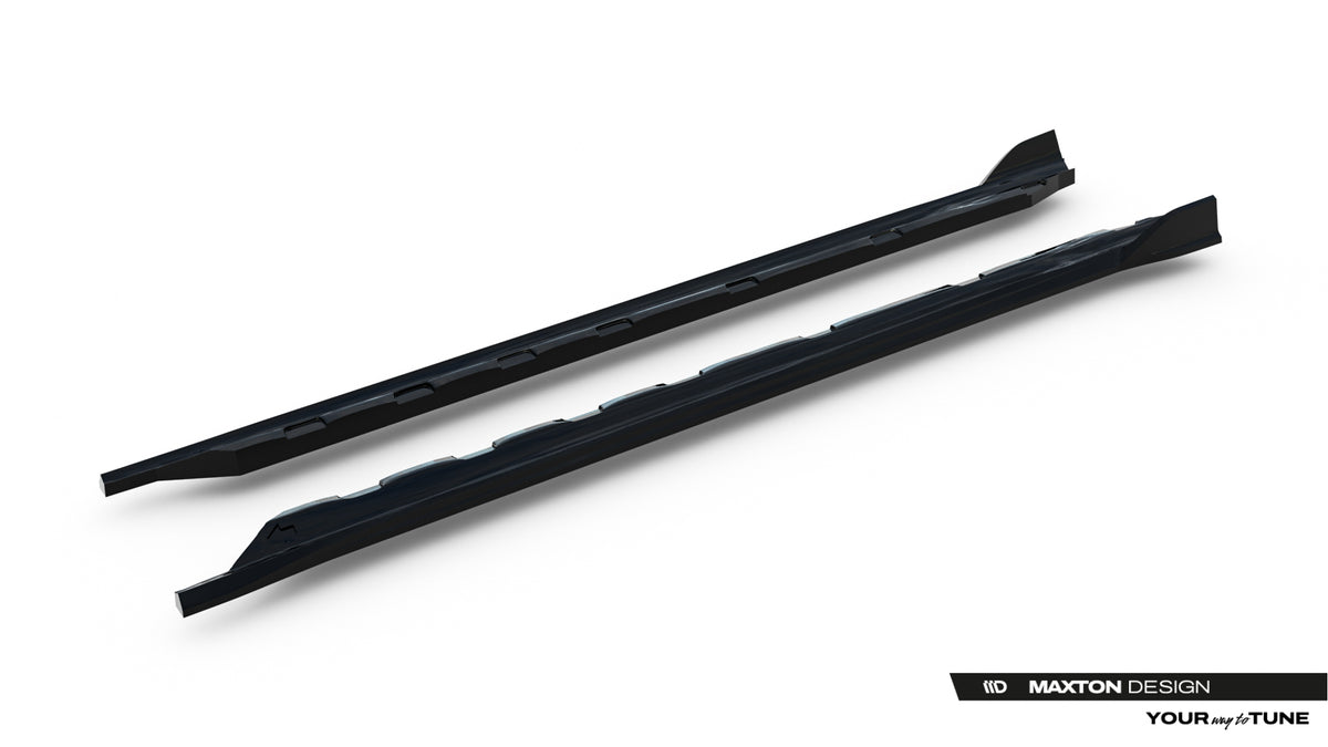Side Skirts Diffusers suitable for Volkswagen Golf Hatchback Mk8 Facelift