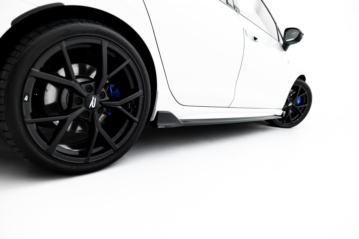 Side Skirts Diffusers suitable for Volkswagen Golf R Variant Mk8 / Mk8 Facelift