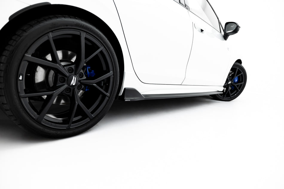 Side Skirts Diffusers suitable for Volkswagen Golf R Variant Mk8 / Mk8 Facelift
