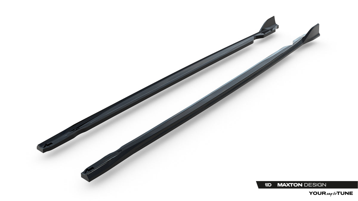 Side Skirts Diffusers suitable for Volkswagen Golf R Variant Mk8 / Mk8 Facelift
