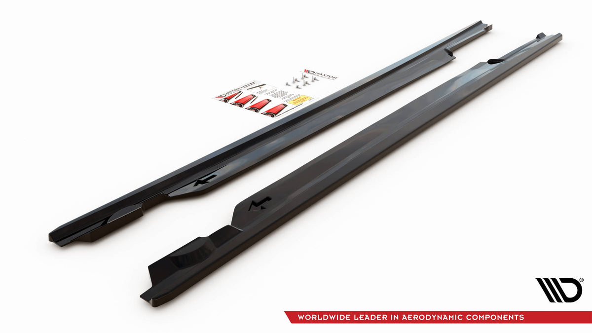 Side Skirts Diffusers suitable for Volkswagen Passat B8 Facelift