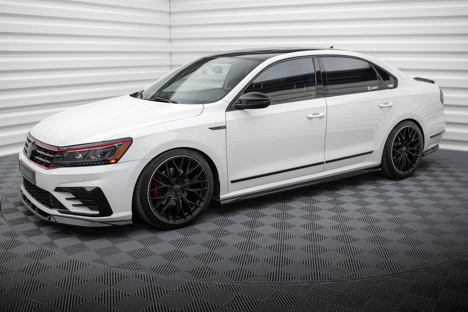 Side Skirts Diffusers suitable for Volkswagen Passat GT B8 Facelift USA