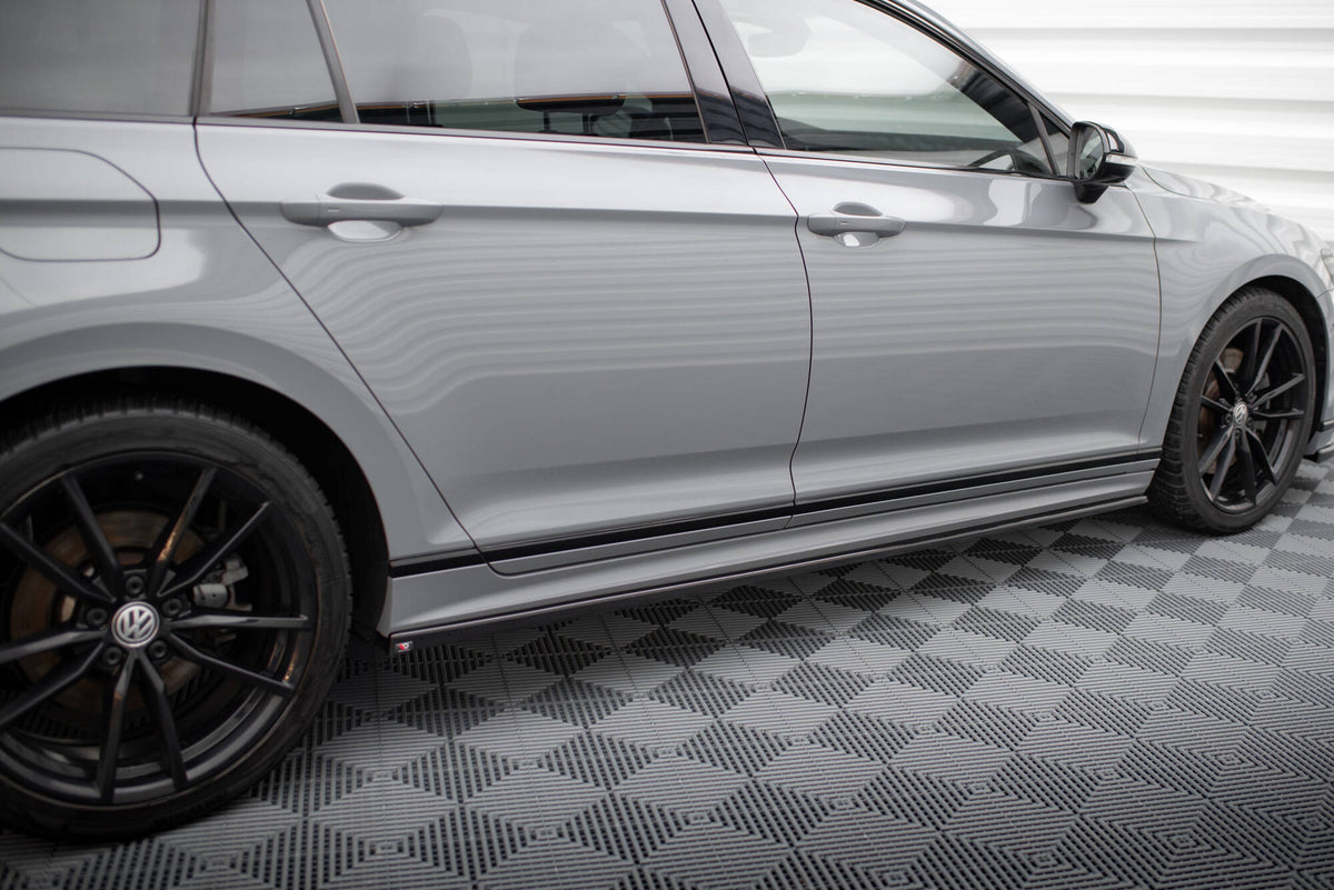 Side Skirts Diffusers suitable for Volkswagen Passat R-Line B8 Facelift
