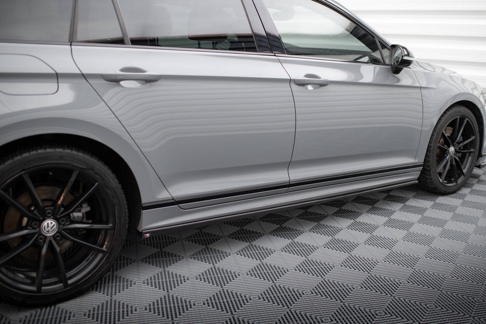 Side Skirts Diffusers suitable for Volkswagen Passat R-Line B8 Facelift