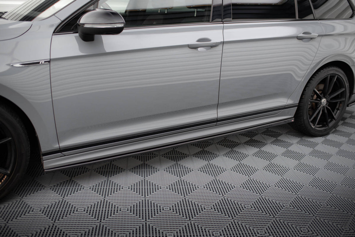 Side Skirts Diffusers suitable for Volkswagen Passat R-Line B8 Facelift
