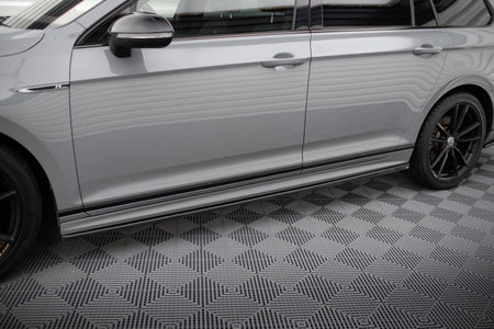 Side Skirts Diffusers suitable for Volkswagen Passat R-Line B8 Facelift