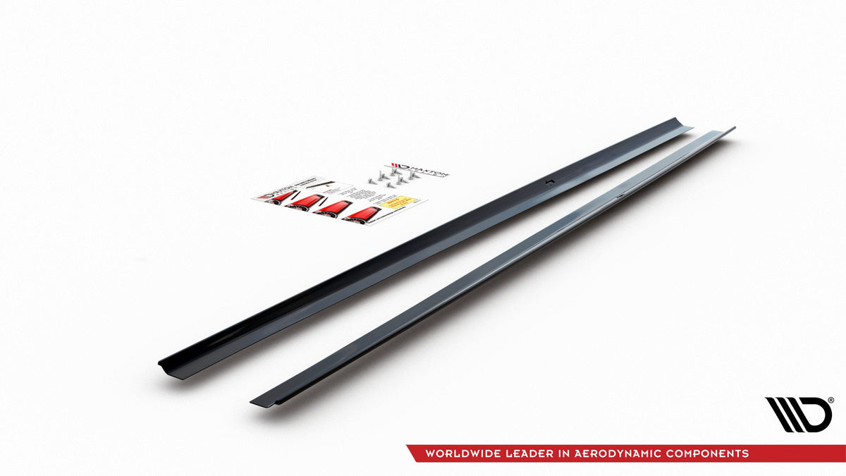 Side Skirts Diffusers suitable for Volkswagen Polo GTI / R-line Mk6