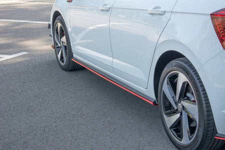 Side Skirts Diffusers suitable for Volkswagen Polo GTI / R-line Mk6