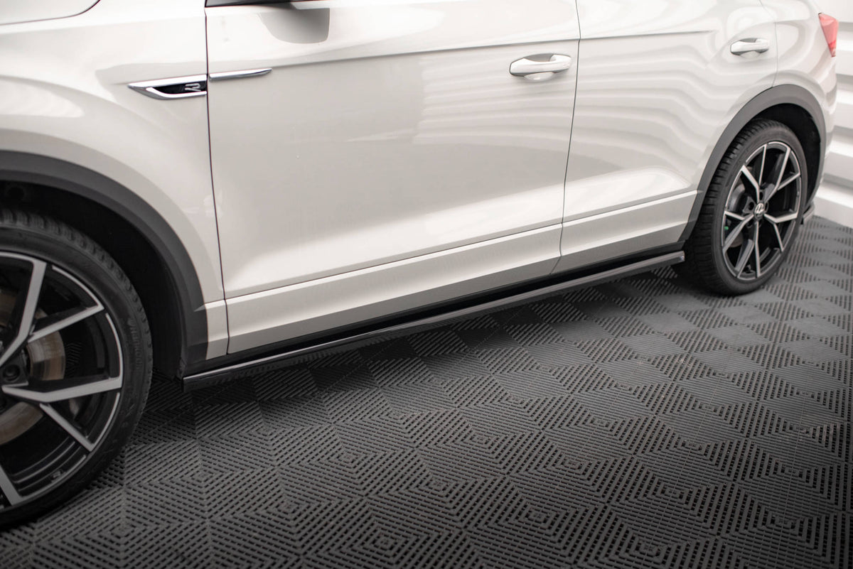 Side Skirts Diffusers suitable for Volkswagen T-Roc R / R-Line Mk1