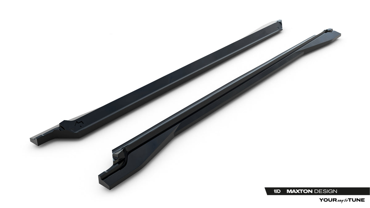 Side Skirts Diffusers suitable for Volkswagen Touareg R-Line Mk3 Facelift