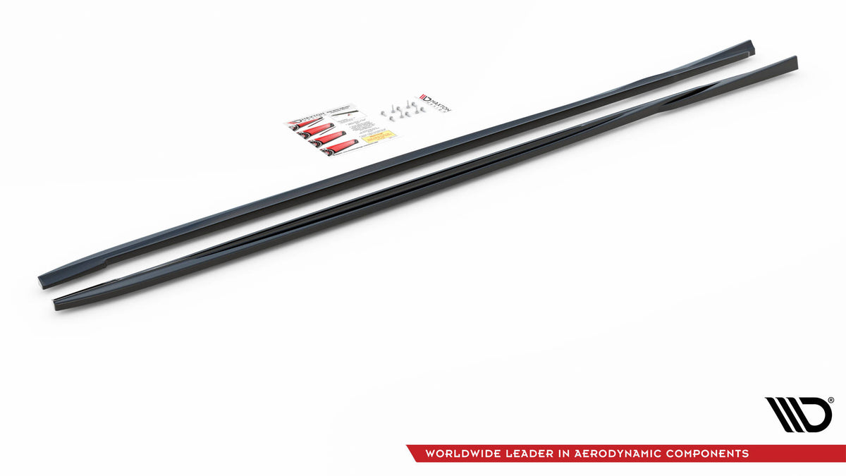 Side Skirts Diffusers suitable for Volvo V70 Mk3