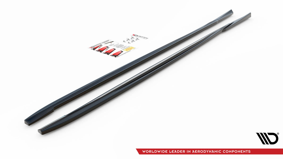Side Skirts Diffusers suitable for Volvo V70 Mk3