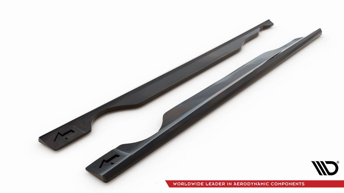 Side Skirts Diffusers suitable for Volvo XC60 R-Design Mk1 Facelift