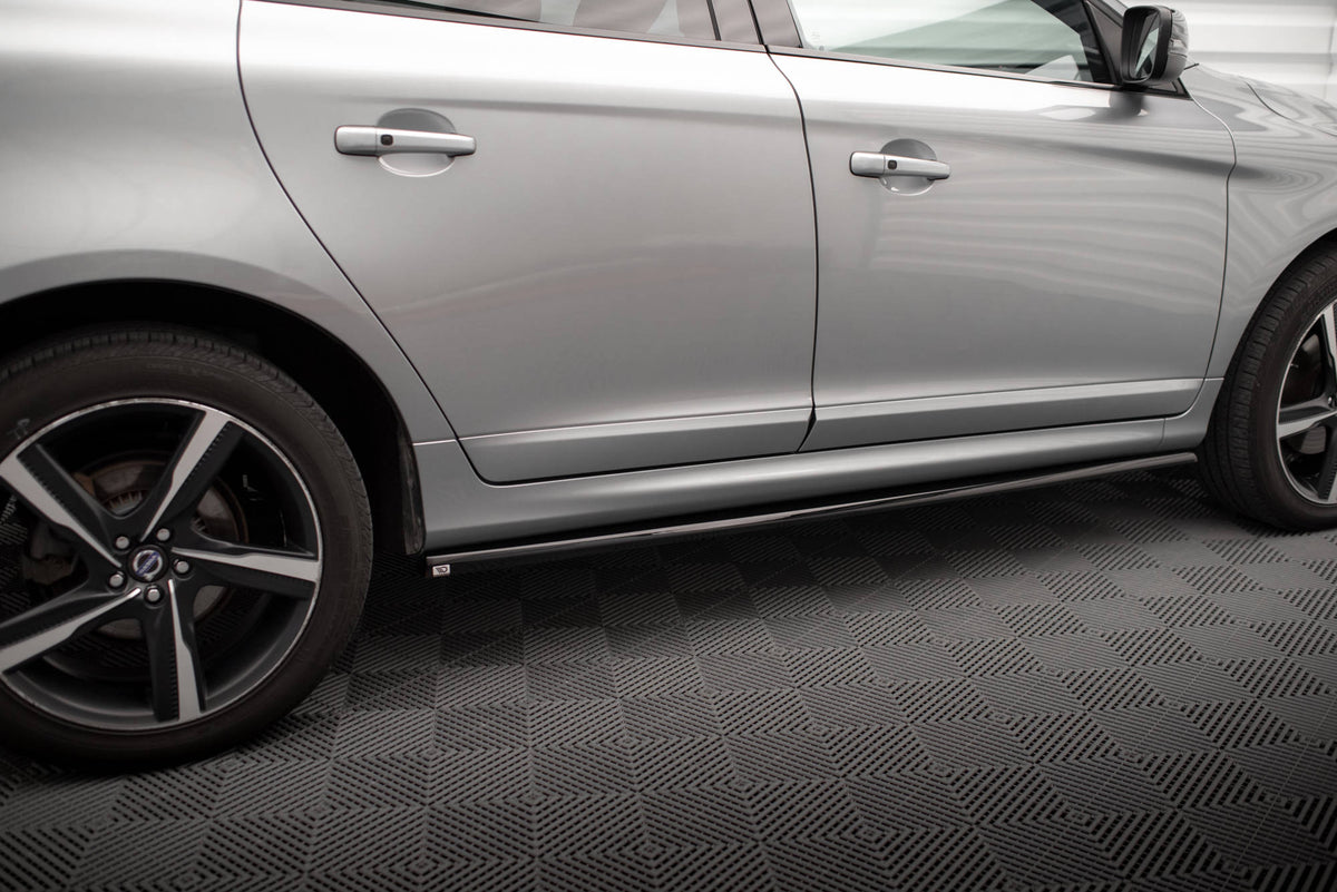 Side Skirts Diffusers suitable for Volvo XC60 R-Design Mk1 Facelift