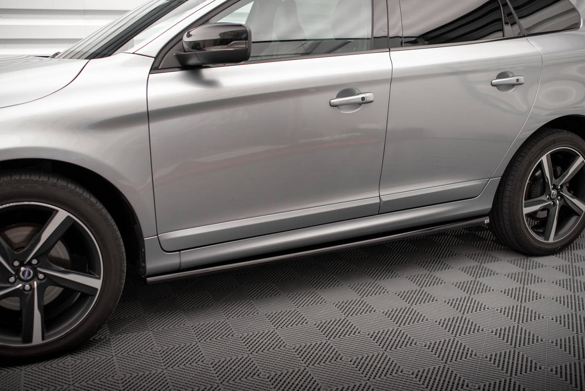 Side Skirts Diffusers suitable for Volvo XC60 R-Design Mk1 Facelift