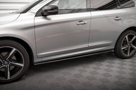 Side Skirts Diffusers suitable for Volvo XC60 R-Design Mk1 Facelift