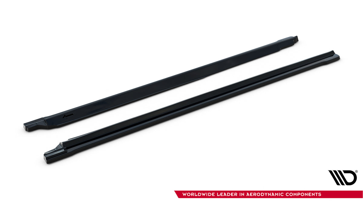 Side Skirts Splitters suitable for Audi SQ7 / Q7 S-Line Mk.2