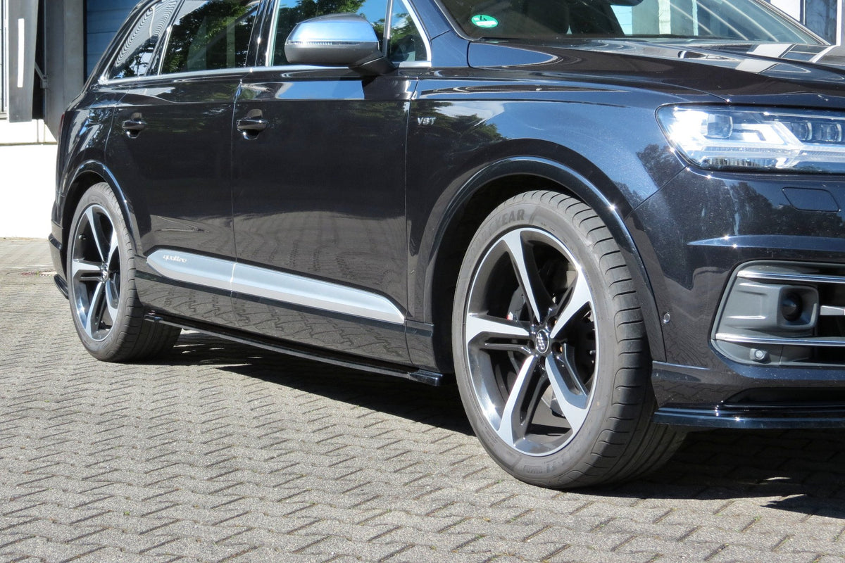 Side Skirts Splitters suitable for Audi SQ7 / Q7 S-Line Mk.2