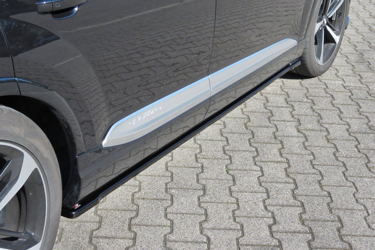 Side Skirts Splitters suitable for Audi SQ7 / Q7 S-Line Mk.2