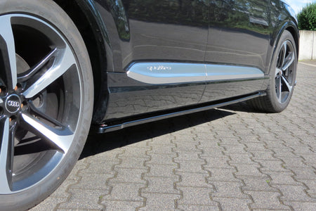 Side Skirts Splitters suitable for Audi SQ7 / Q7 S-Line Mk.2