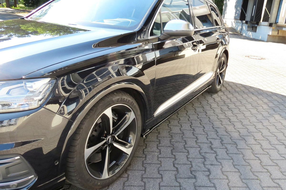 Side Skirts Splitters suitable for Audi SQ7 / Q7 S-Line Mk.2