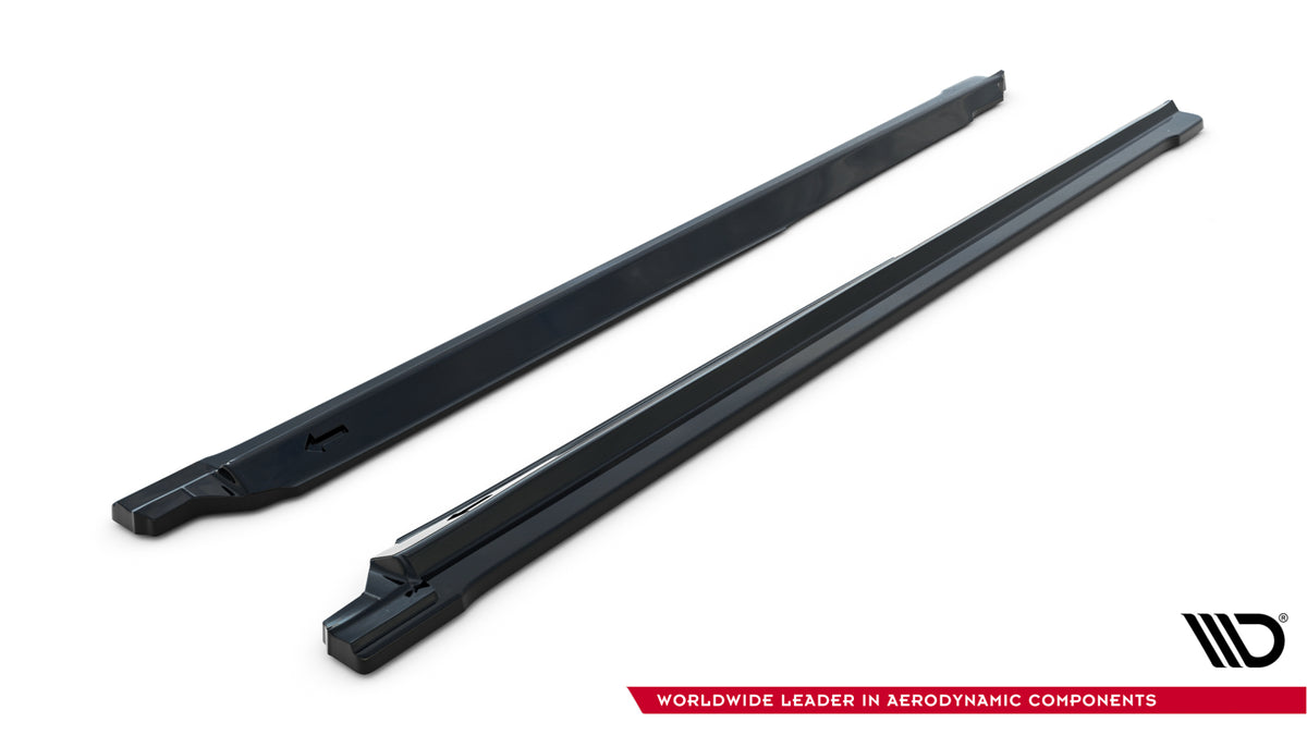 Side Skirts Splitters suitable for Audi SQ7 / Q7 S-Line Mk.2