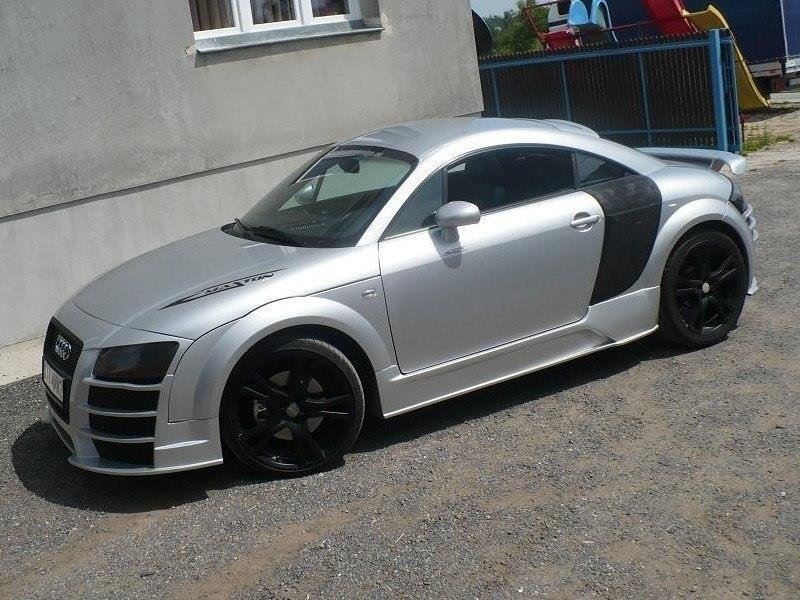 Side Skirts suitable for Audi TT 8N < R8 Look >