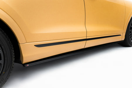 Side skirts Diffusers  V.1 suitable for Audi Q8 Mk1 Facelift