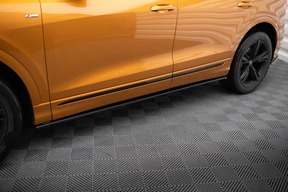 Side skirts Diffusers  V.1 suitable for Audi Q8 / Q8 S-line / SQ8 Mk1