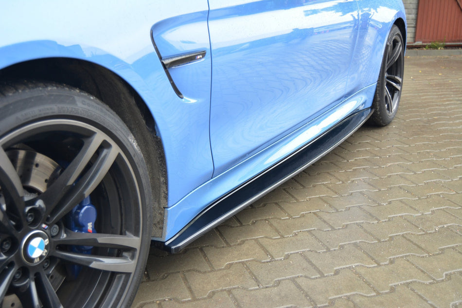 Side skirts Diffusers V.1 suitable for BMW M4 F82