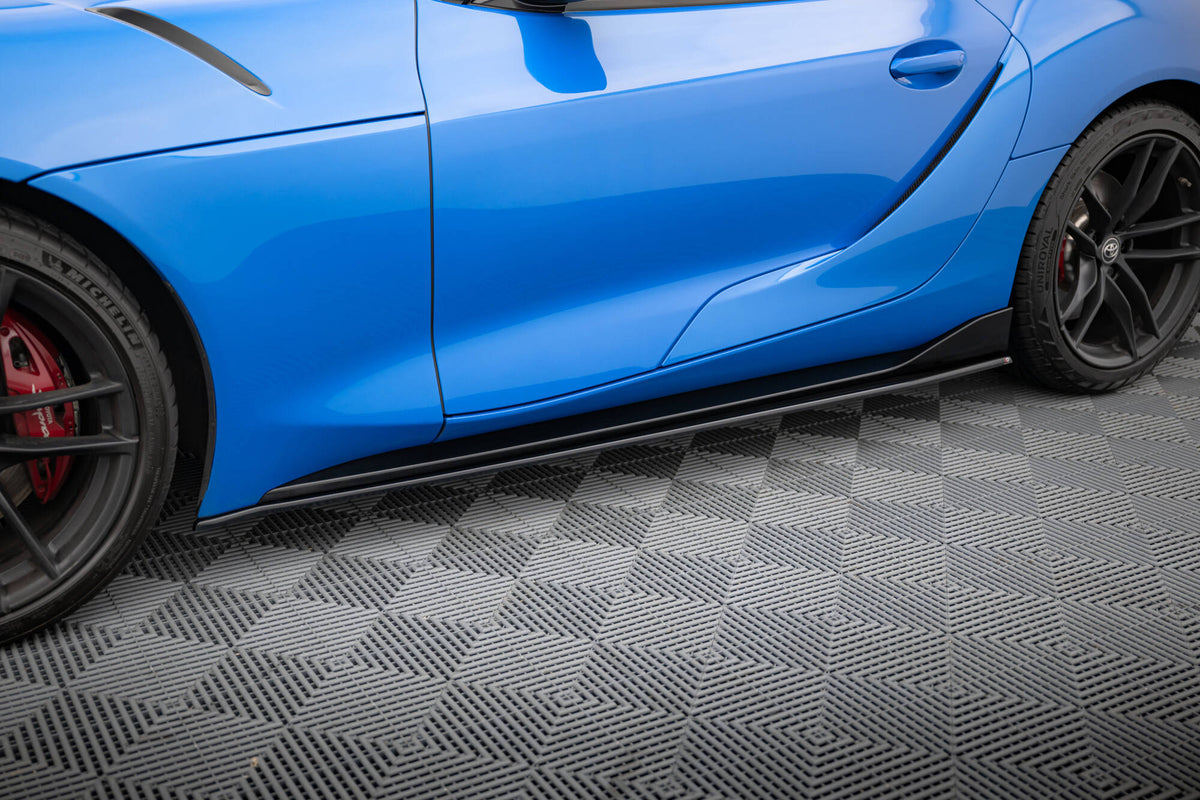 Side skirts Diffusers V.1 suitable for Toyota Supra Mk5