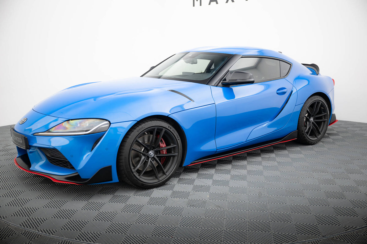 Side skirts Diffusers V.2 suitable for Toyota Supra Mk5