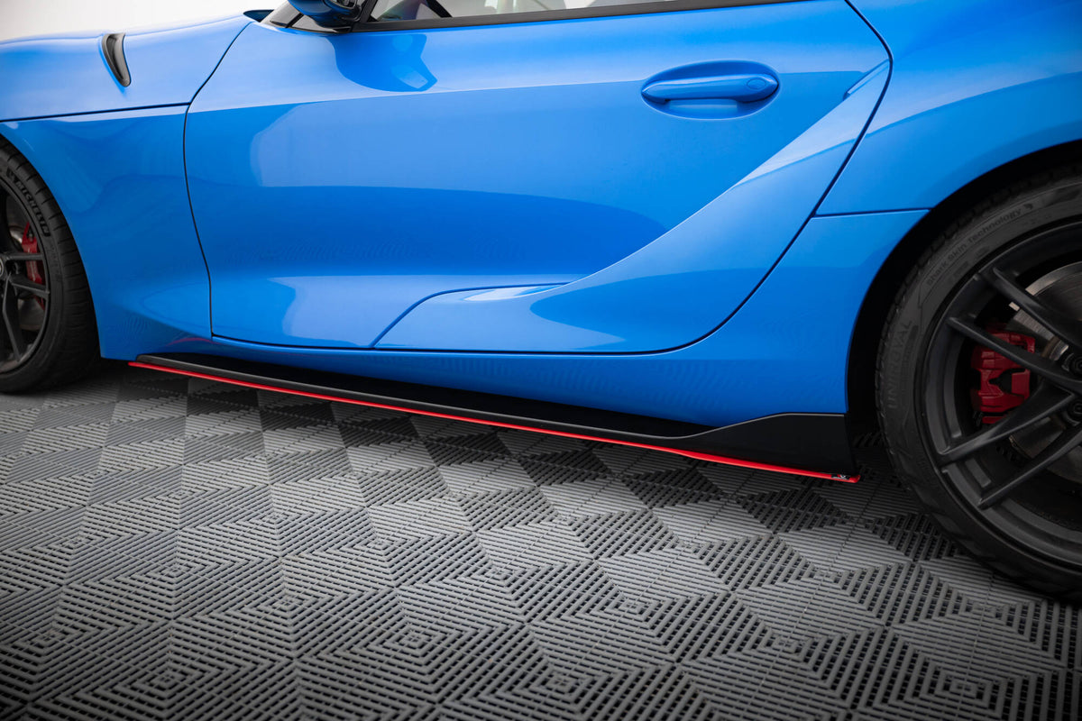 Side skirts Diffusers V.2 suitable for Toyota Supra Mk5