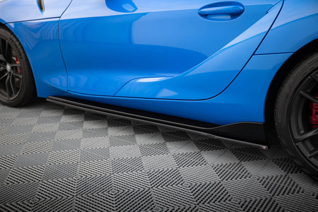 Side skirts Diffusers V.2 suitable for Toyota Supra Mk5